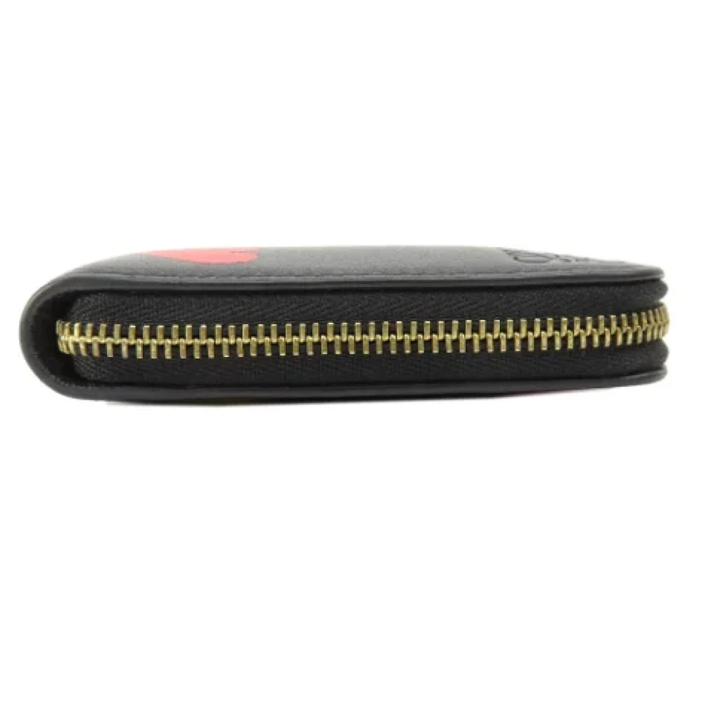 Loewe Pre-owned Leather wallets Black Dames