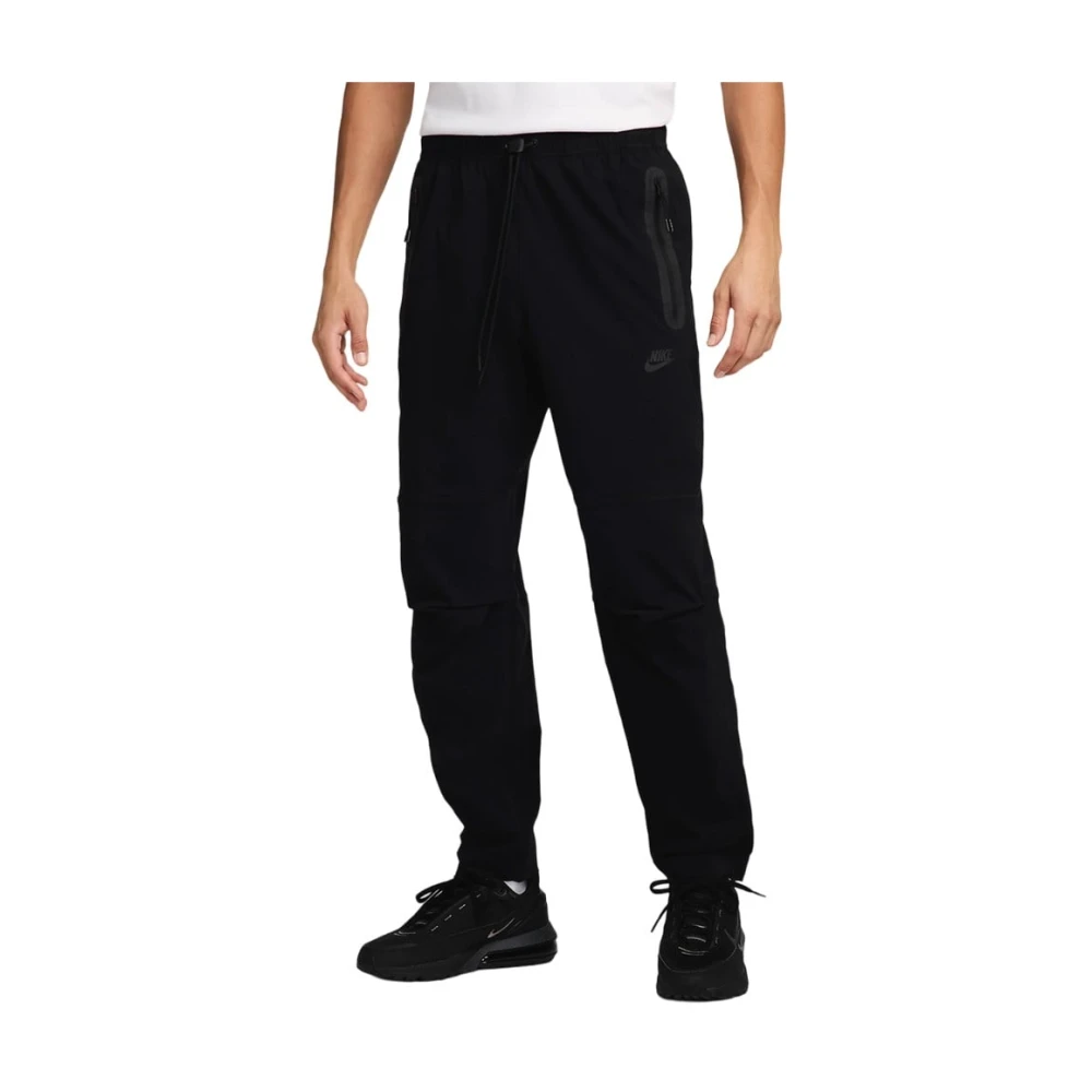 Nike Men's Black Training Trousers & Tights, Xl, Tech Woven Trousers