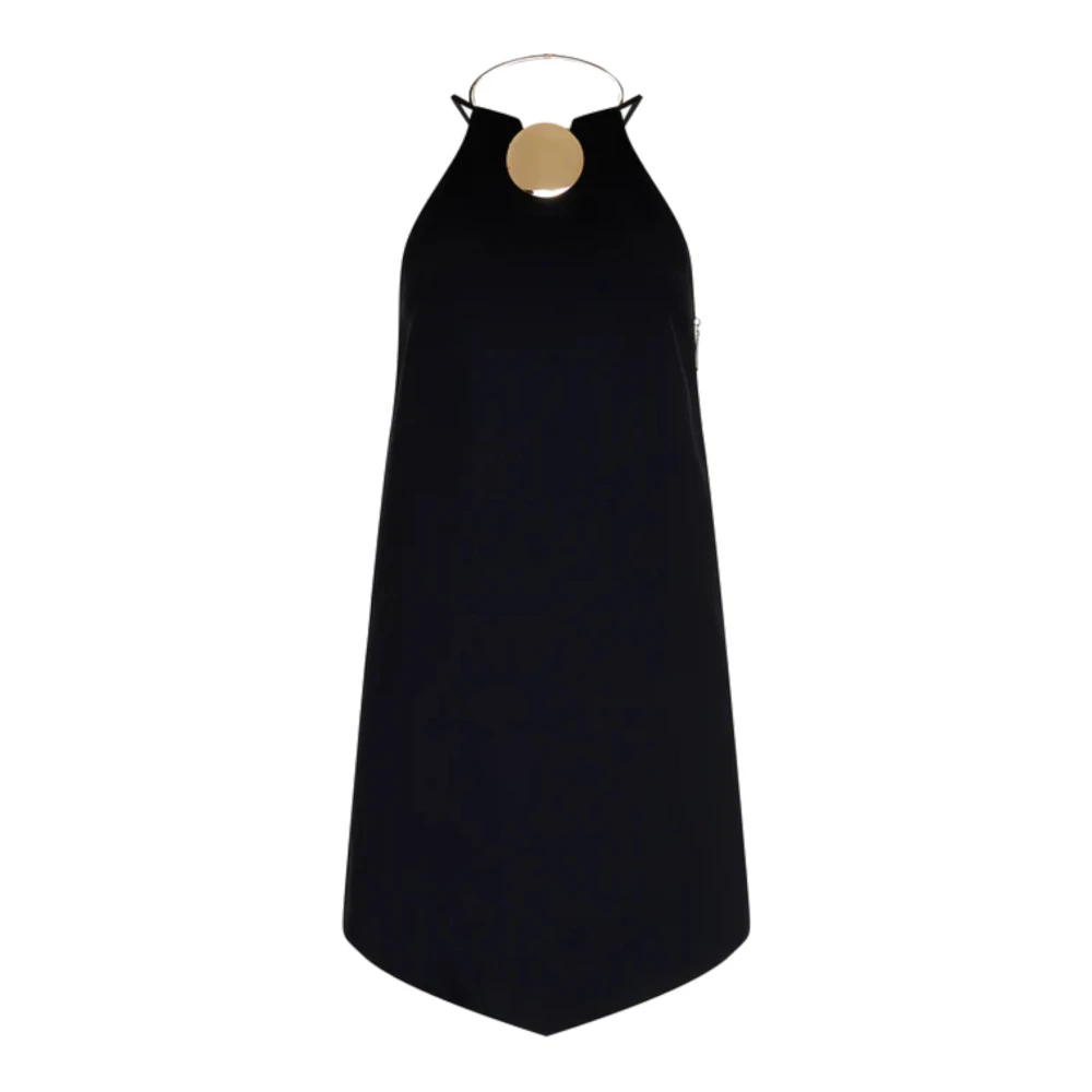 Simona Corsellini Women's Black Short Sleeve Dress P24cpab060