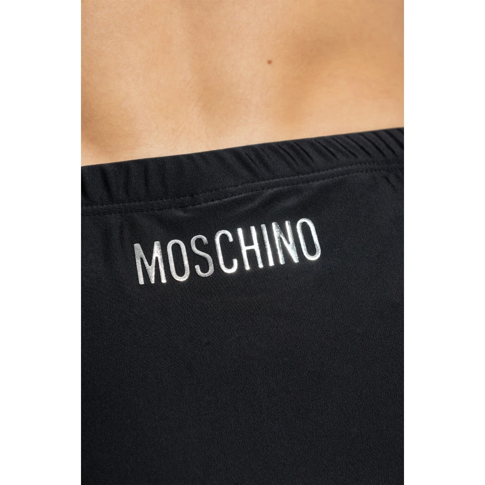 Moschino Zwembroek Black Heren