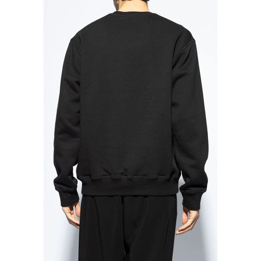 Dsquared2 Sweatshirt met print Black Heren