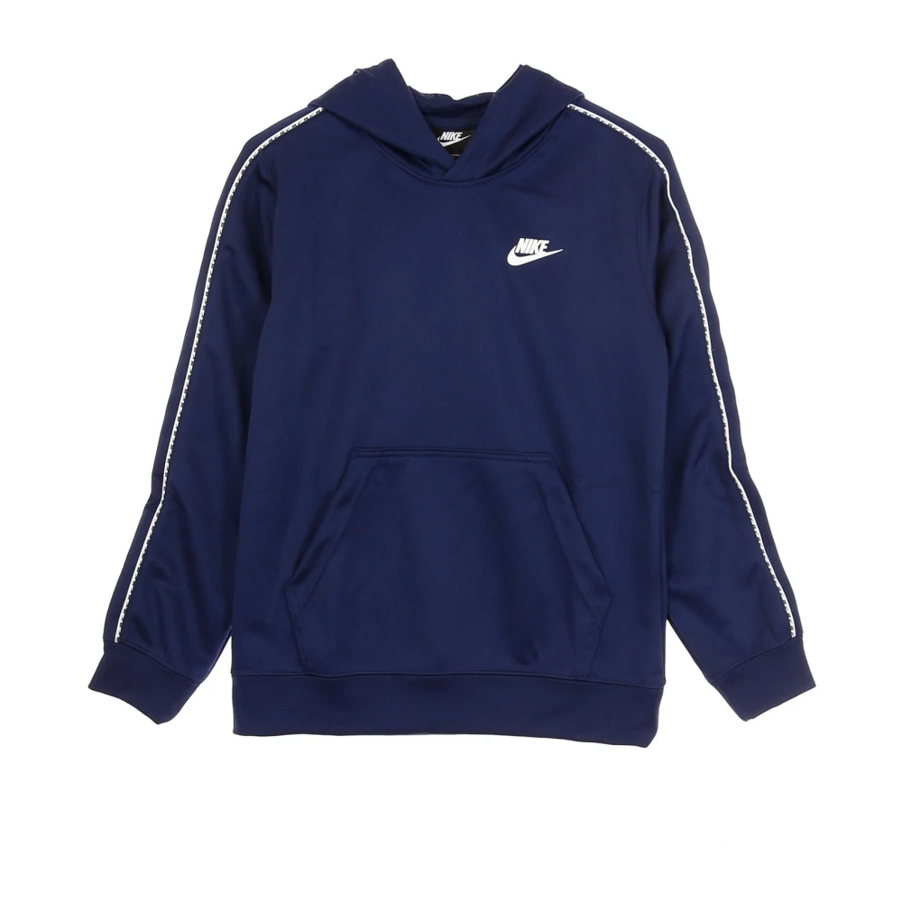 Nike Lättviktig huvad sweatshirt, sporttröja Blue, Pojke