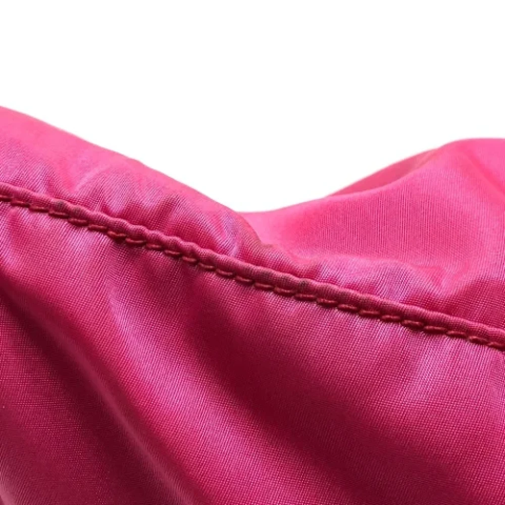 Prada Vintage Pre-owned Leather shoulder-bags Pink Dames