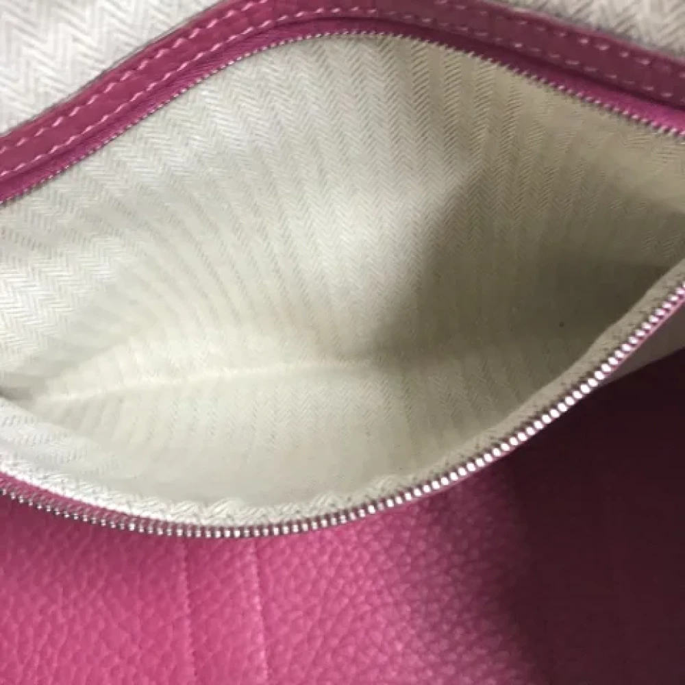 Hermès Vintage Pre-owned Leather totes Purple Dames