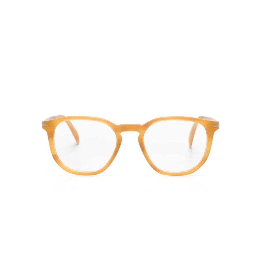 Eyewear by David Beckham Bruin Havana Optisch Frame Yellow Heren