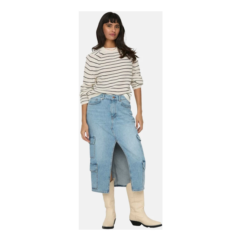 Only Stijlvolle Breigoed Collectie Beige Dames