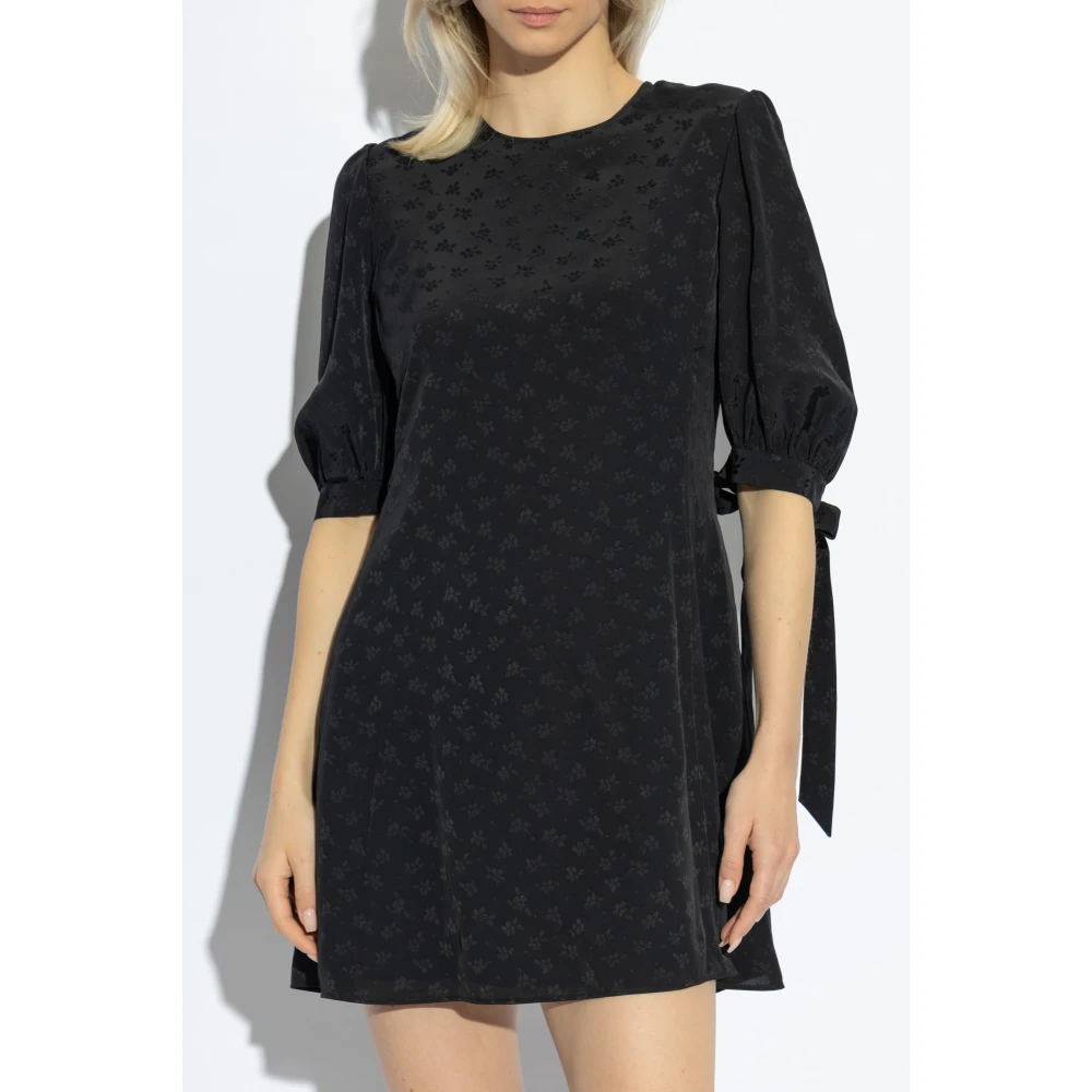 Chloé Jurk met bloemenpatroon Black Dames