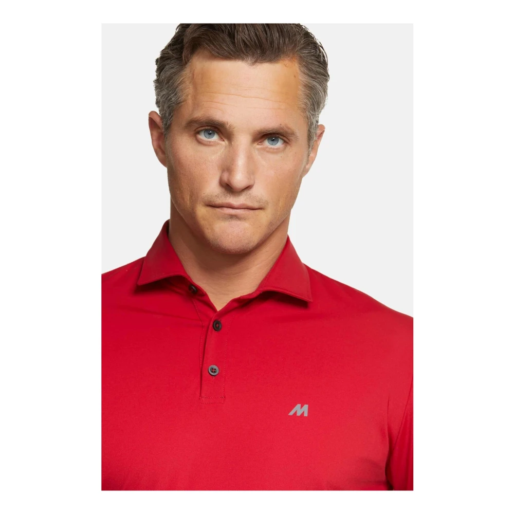 Meyer Bryson Poloshirt Red Heren
