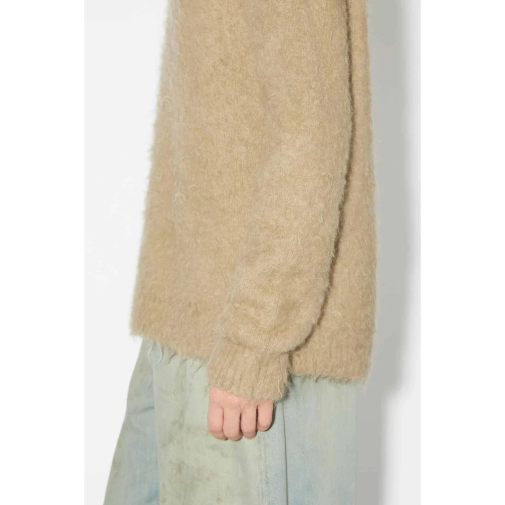 Acne Studios Beige Wollen Trui Beige Heren