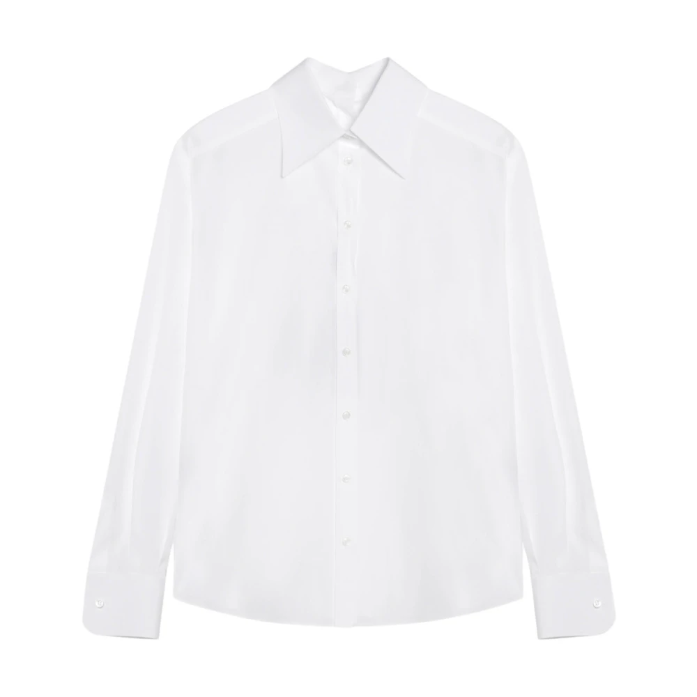 Dolce & Gabbana Donna Bianco Camicette M, New, - Immagine 3