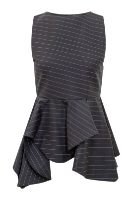top-peplum-sans-manches