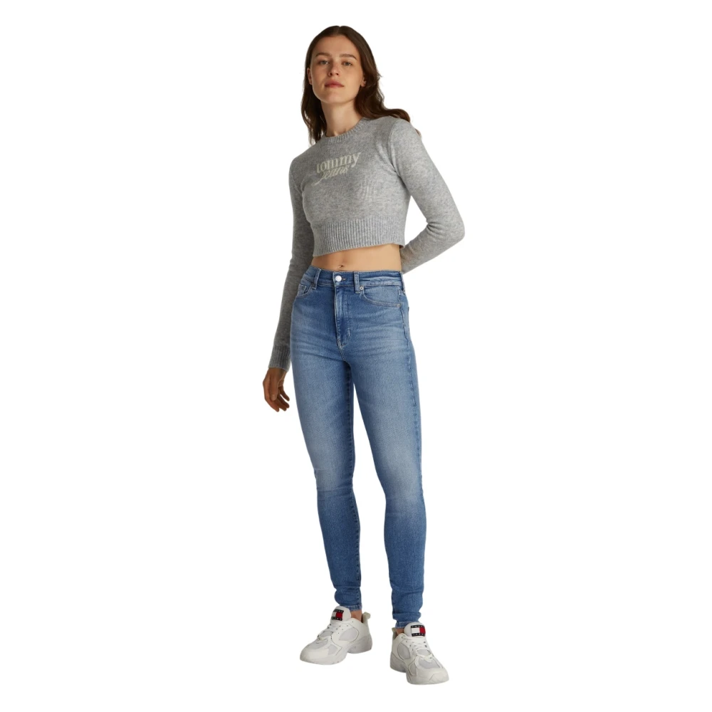 Tommy Jeans Vintage Skinny Fit Blauwe Jeans Blue Dames