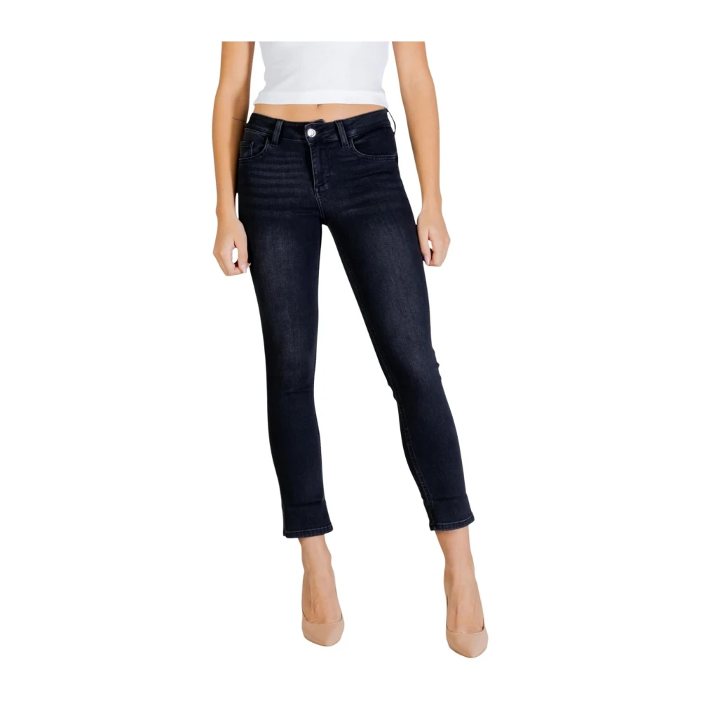 Liu Jo Donna Nero Jeans, W28 L28, New,