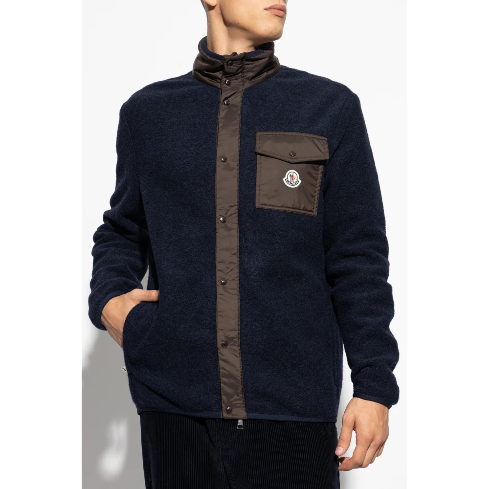 Moncler Jas Aperta Blue Heren