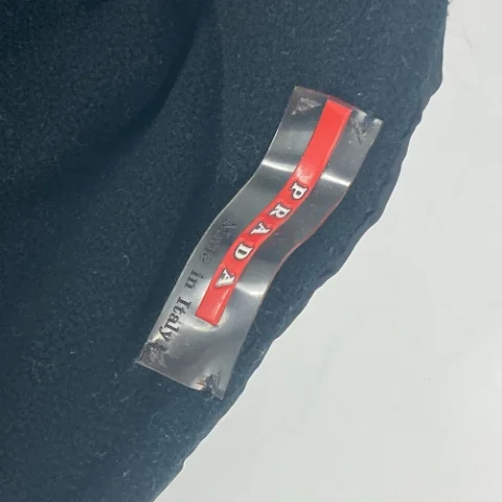 Prada Vintage Pre-owned Nylon scarves Black Dames