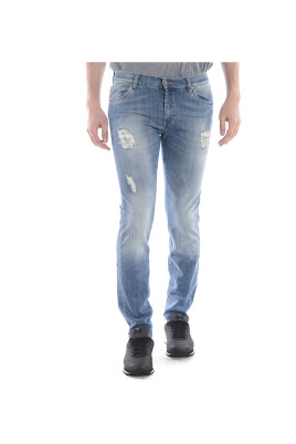 Jeans Pour Homme Daniele Alessandrini - Taille 50, Couleur Bleu, En Laine - Neuf Avec étiquettes