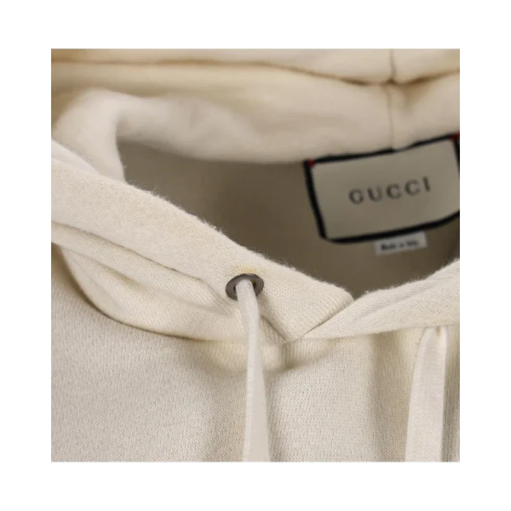 Gucci Vintage Pre-owned Cotton tops Beige Heren