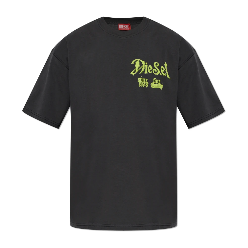Diesel - T-Boxt-Aa 2 Camiseta - Tops - Hombre - Negro - 3XL