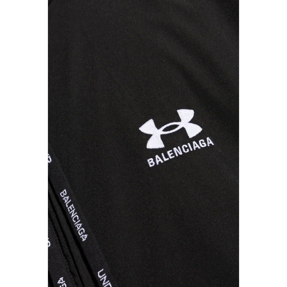 Balenciaga Jas met logo Black Heren