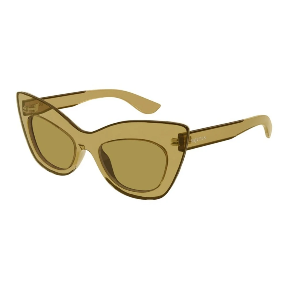 Alexander Mcqueen Women's Yellow Am0516s Sunglasses - Sunglasses - 52 Mm - Accessories