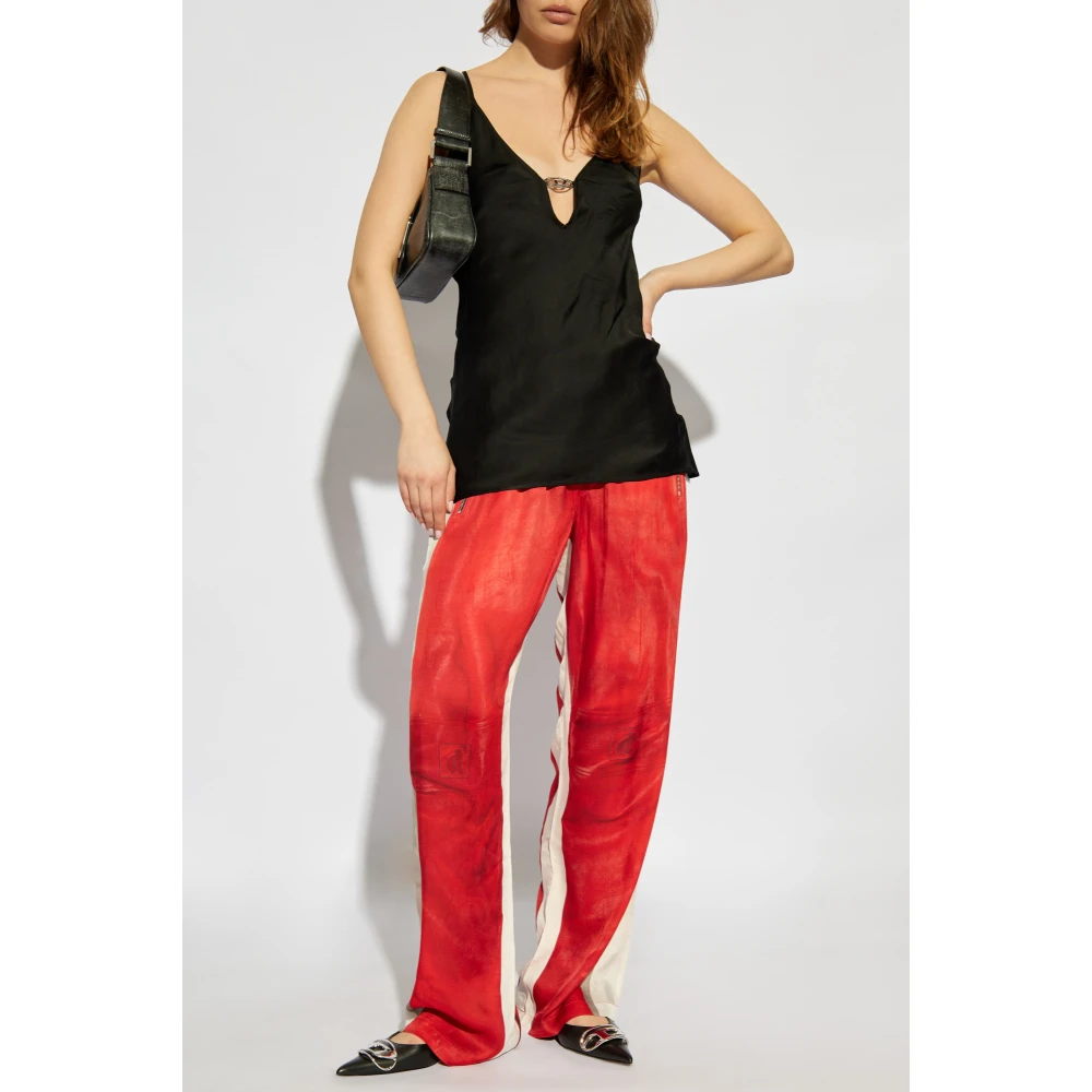 Diesel Broek P-After-Fem Red Dames