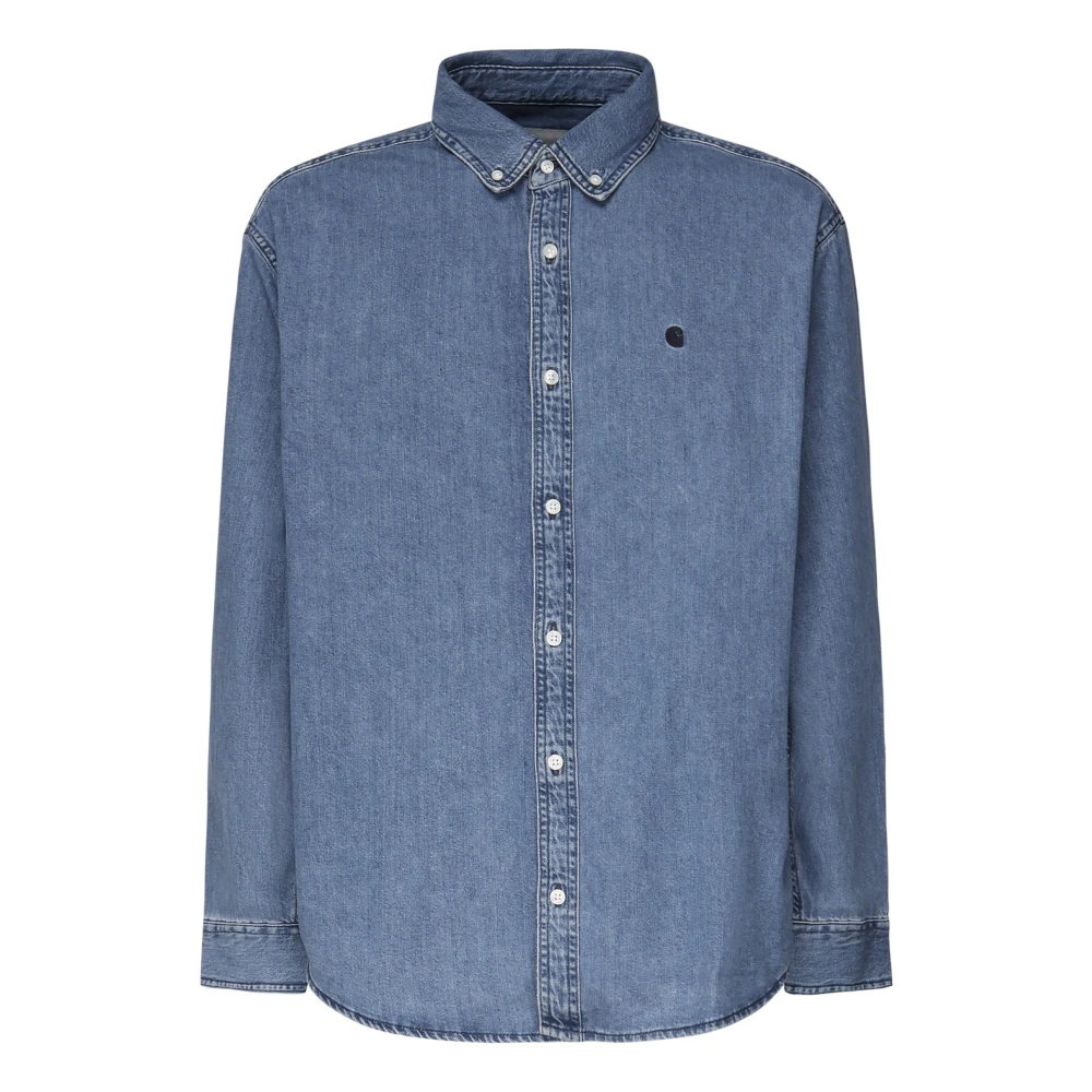 Carhartt Wip Uomo Blu Magliette, L, New,
