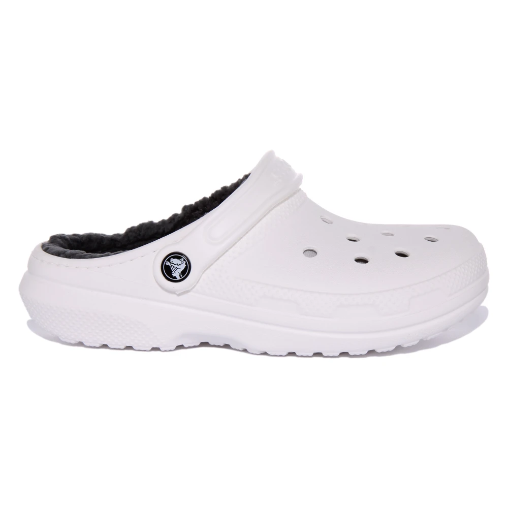 Crocs White Clogs, Male, 14 Uk, Classic Lined Clog In