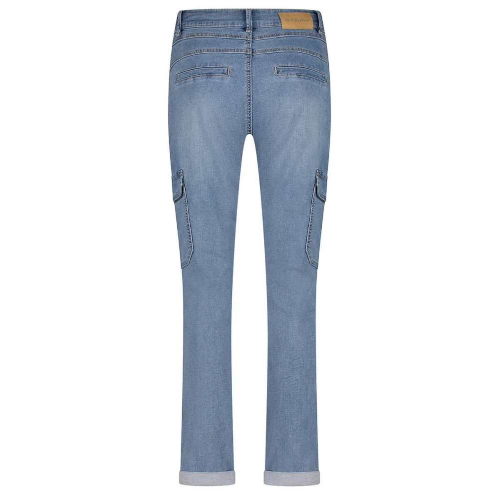 Red Button Cargo Jog Midstone Broek Blue Dames