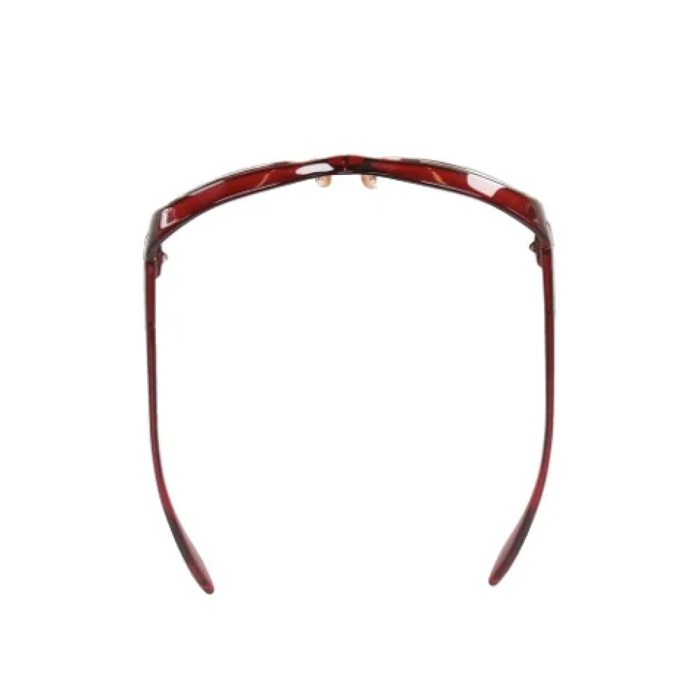 Tom Ford Pre-owned Acetate sunglasses Red Dames