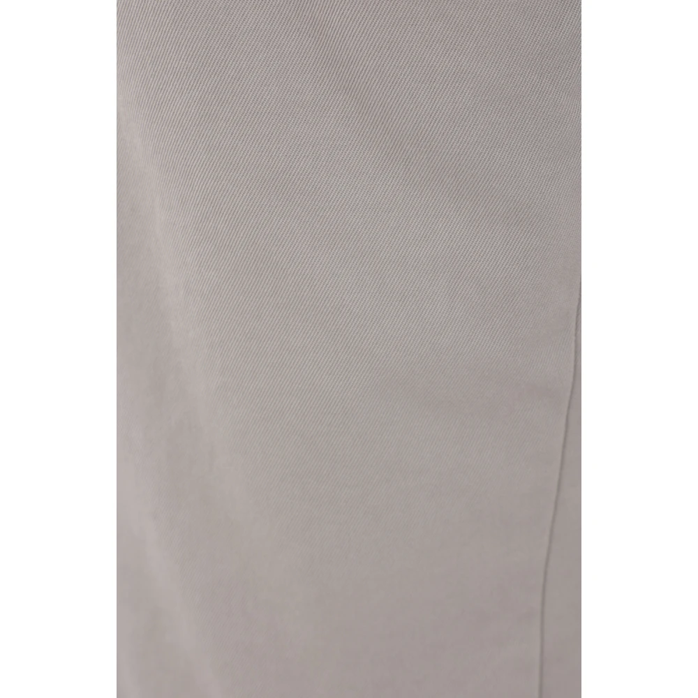 BRUNELLO CUCINELLI Grijze Katoenen Gabardine Shorts Beige Heren