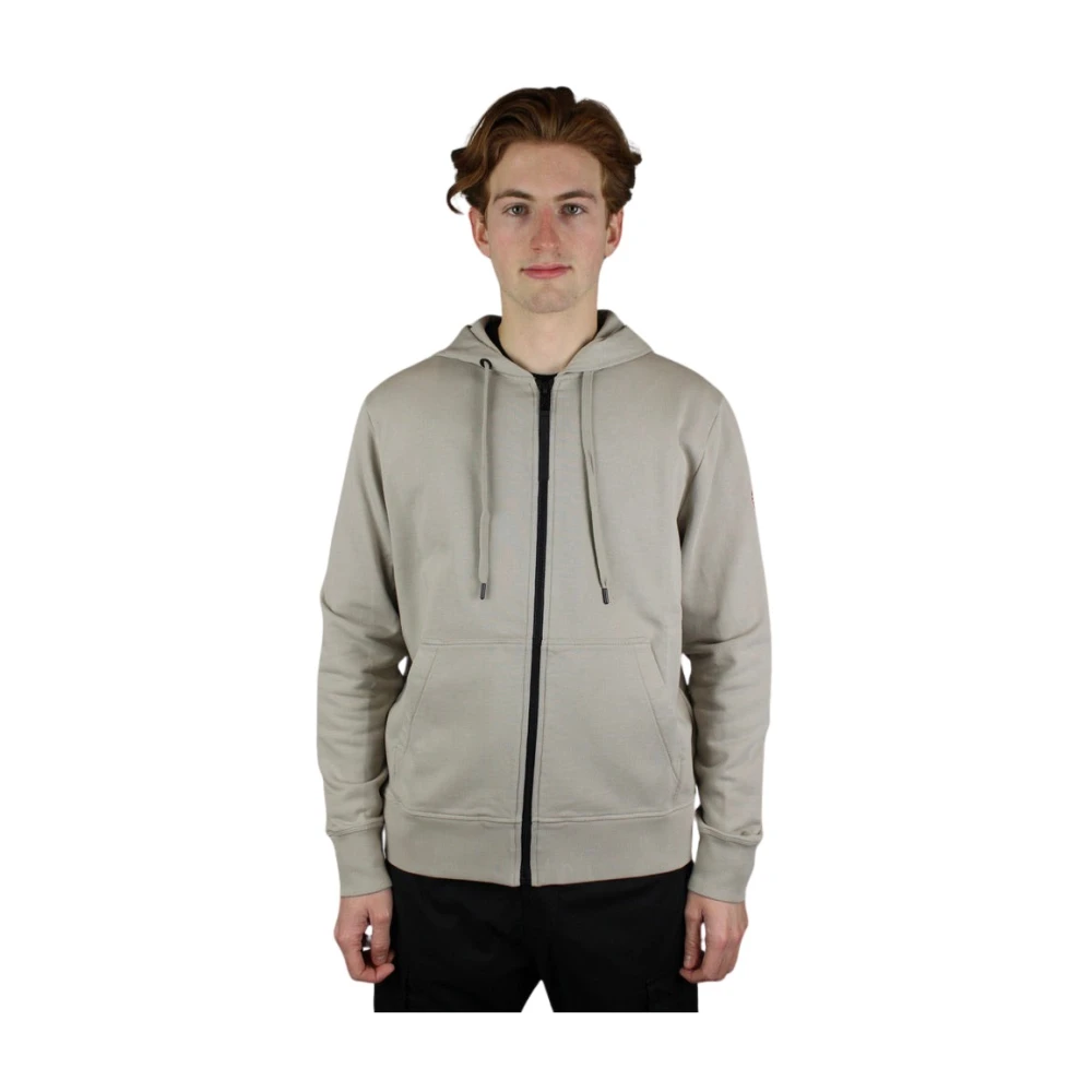 Canada Goose Limestone/Beige Full Zip Hoodie Gray, Herr