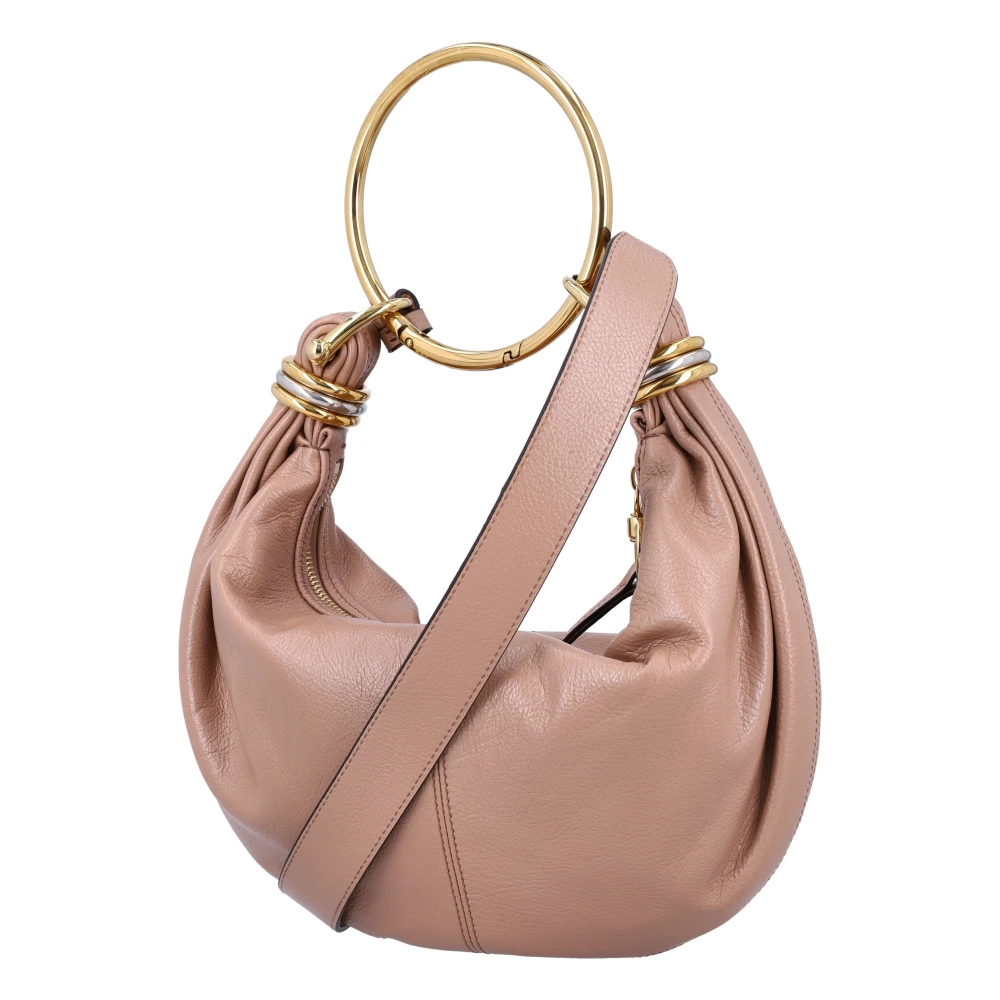 Chloé Woodrose Small Bracelet Hobo Tas Pink Dames