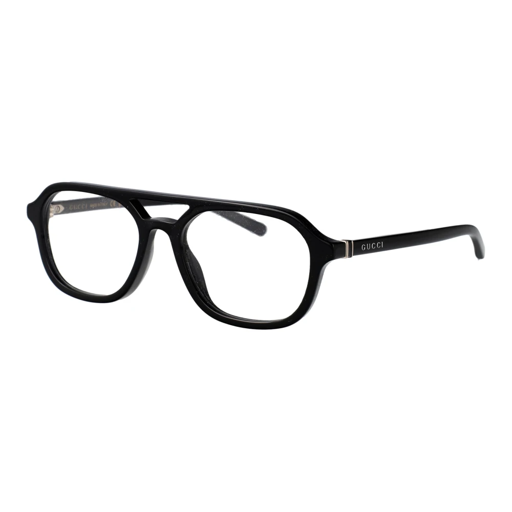 Gucci Men's Black Glasses, 53 Mm, Stylish Optical Glasses Gg1673o Model