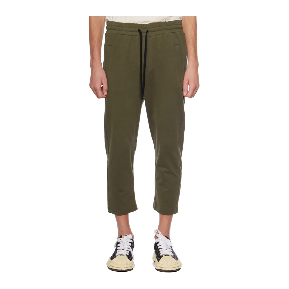 Thom Krom Cropped Broek Green Heren