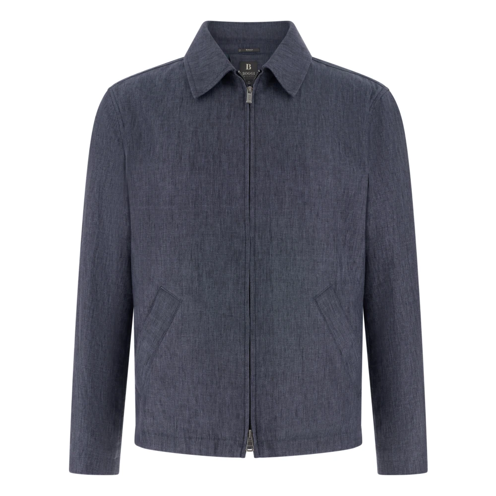 Boggi Milano Herren Blau Jacken, Xlgröße: