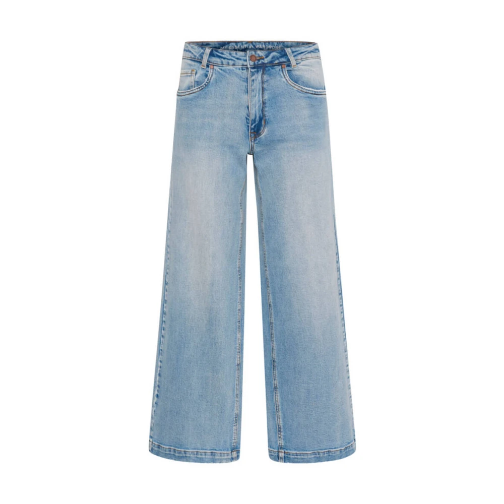 My Essential Wardrobe Klassieke Denim Jeans Blue Dames