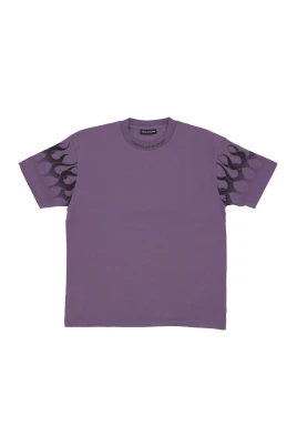 Flames Tee Lila