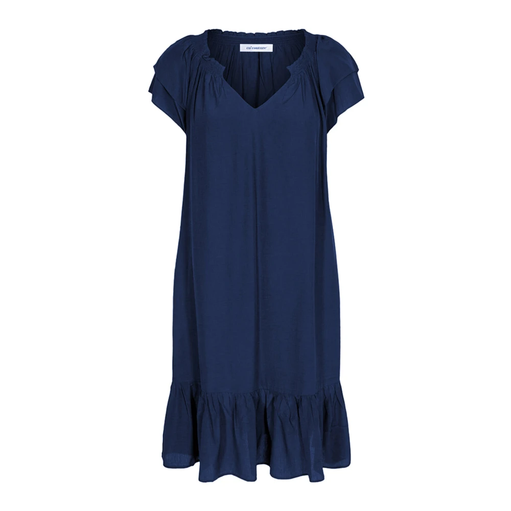 Co'couture Blue Sunrisecc Crop Dress - Female - Midi Dresses - Xs - Dresses