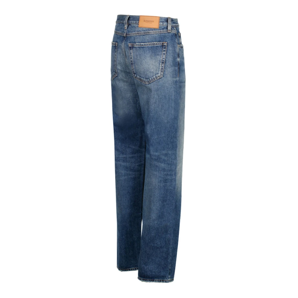 Burberry Stijlvolle Spijkerbroek Blue Heren