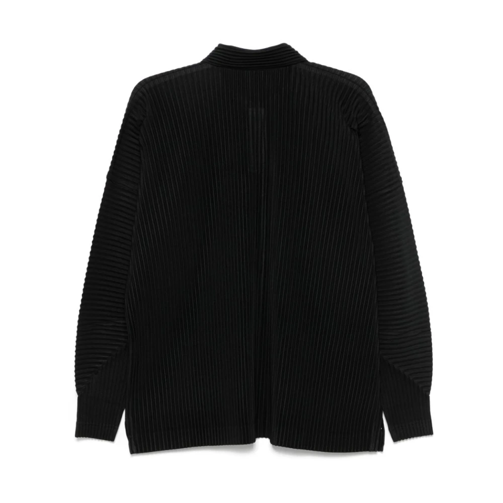Issey Miyake Oktober Polo Shirt Black Heren