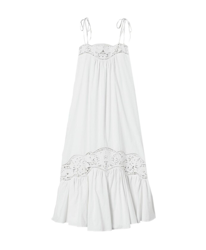 white-lace-trim-ruffle-hem-dress