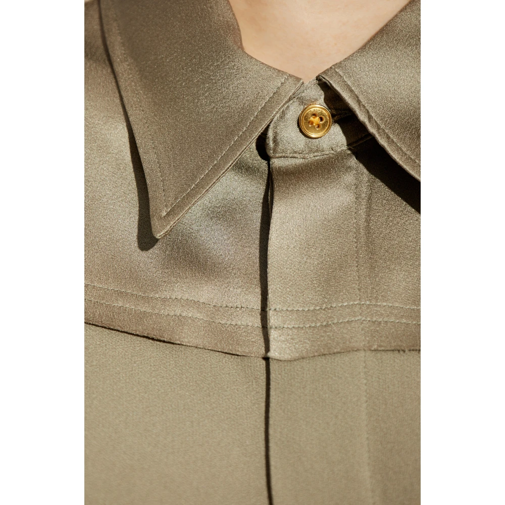 Ami Paris Mouwloos shirt Green Dames