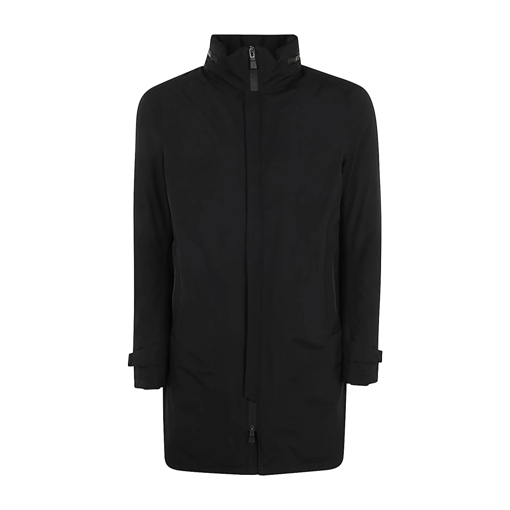Herno Gewatteerde Jas Black Heren
