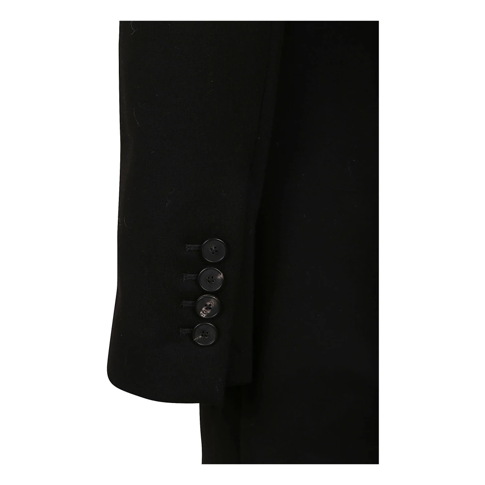 Diane Von Furstenberg Zwarte Jurken met Spandex Mix Black Dames