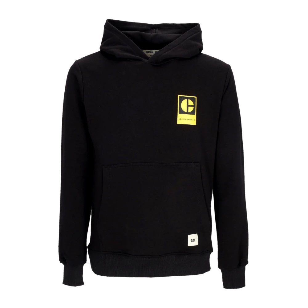 CAT Lichte Hoodie met Blok C Black Heren