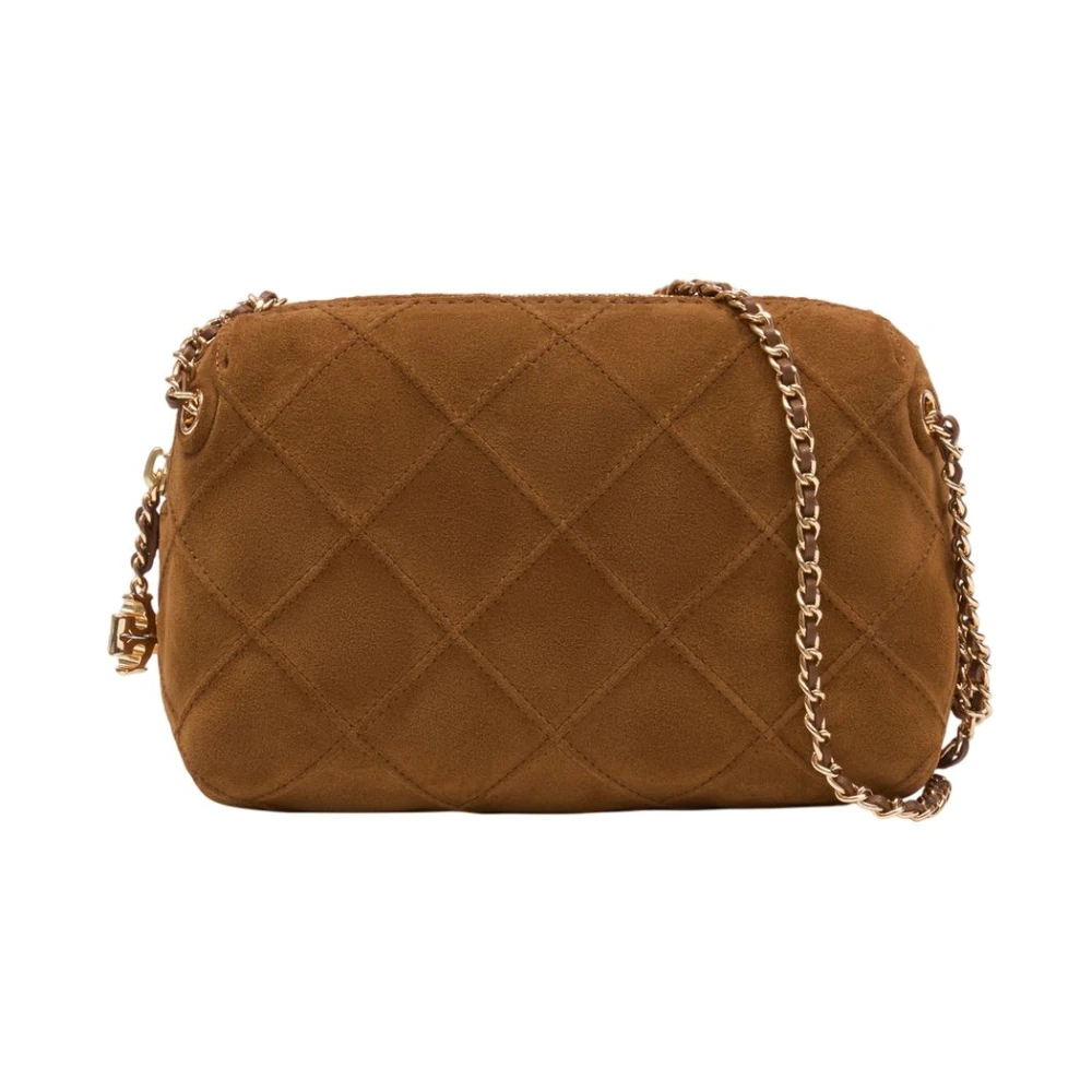 Tory Burch Women's Brown Cross Body Bags, One Size, Fleming Soft Crossbody