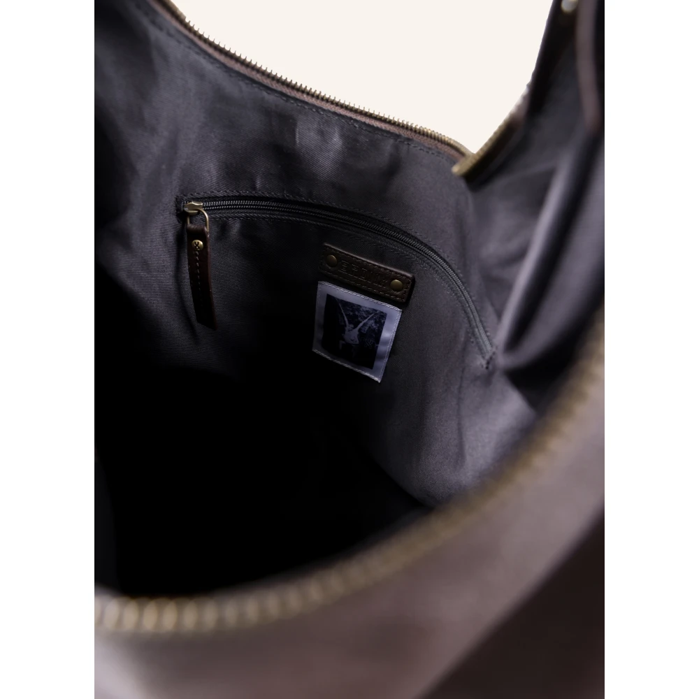 Bronx Elegante Dames Donkerbruine Handtas Brown Dames