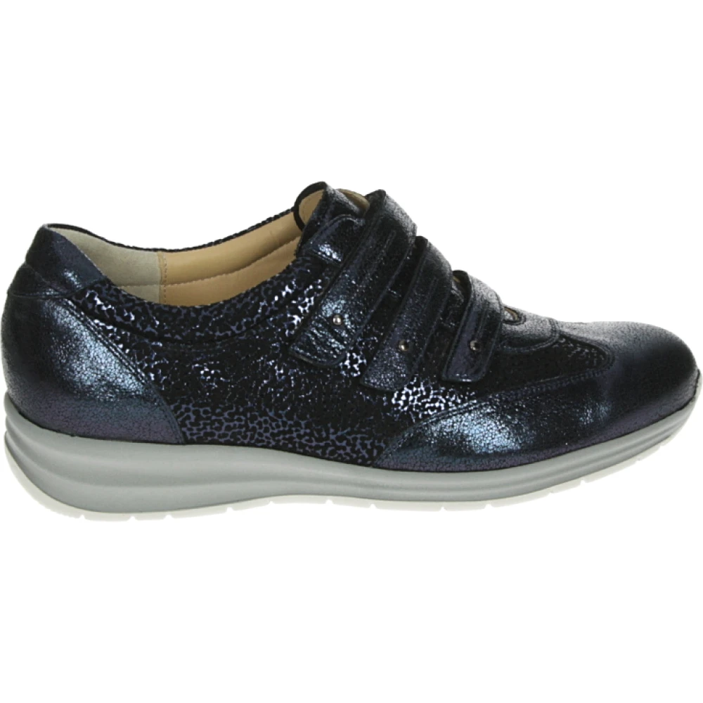 Durea Sportieve Lage Damesschoenen Dames Schoenen Blauw