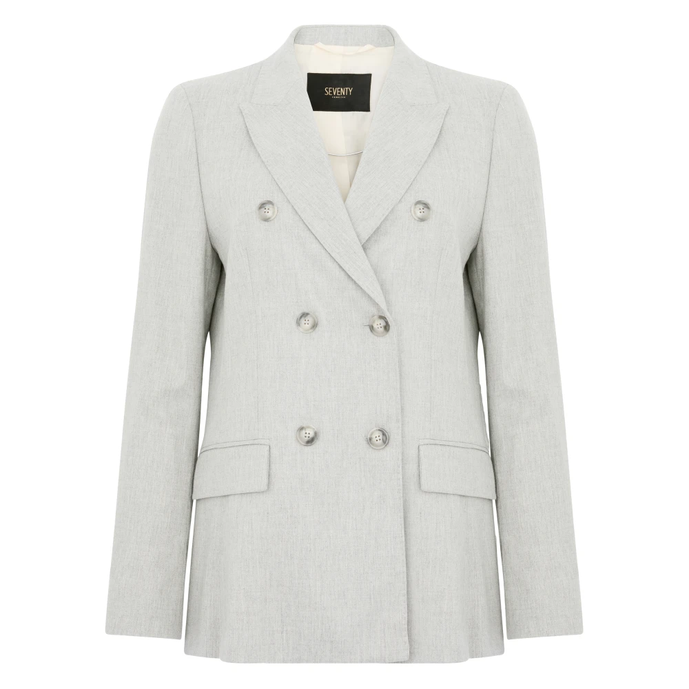 Seventy Grijze Jassen voor Mannen Gray Dames
