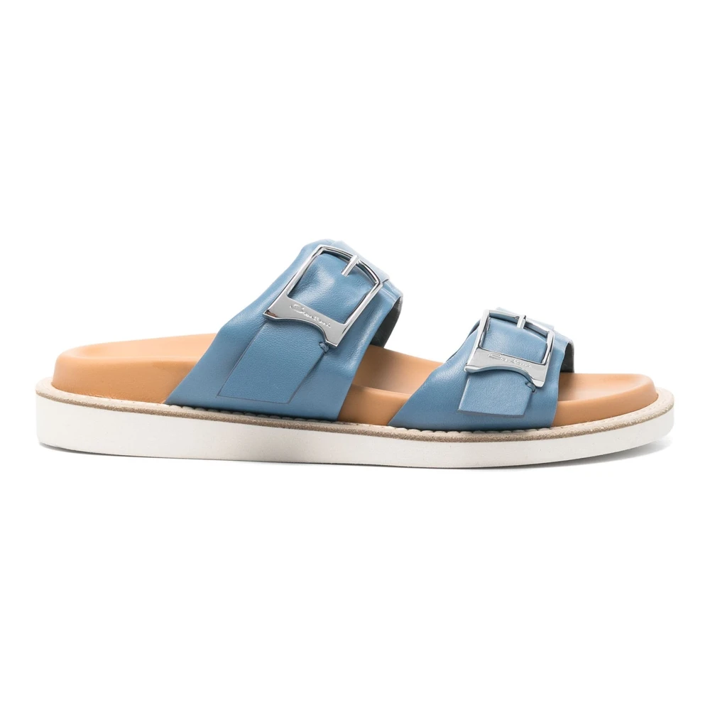 Shoes > Flip Flops & Sliders > Sliders - - Santoni - Modalova
